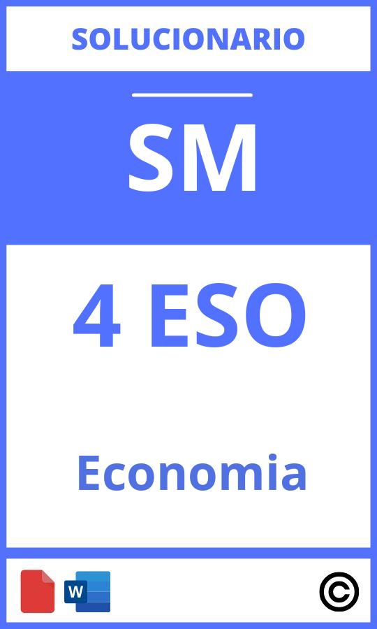 Solucionario Economia 4 Eso Sm