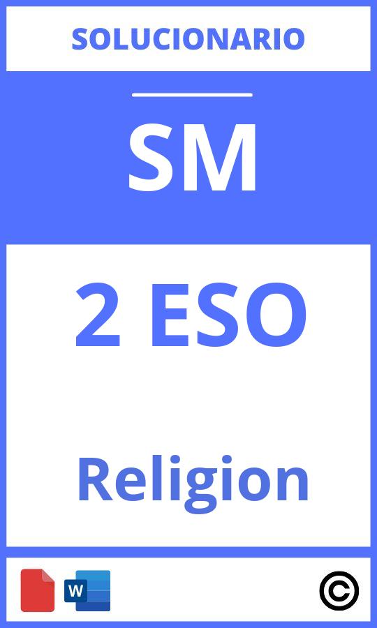 Solucionario Religion 2 Eso Sm